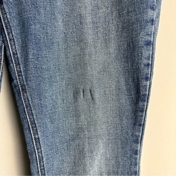 Free People Raw Hem Ankle Skinny Jeans Side Slits Released Hem Size 31 - Picture 6 of 9